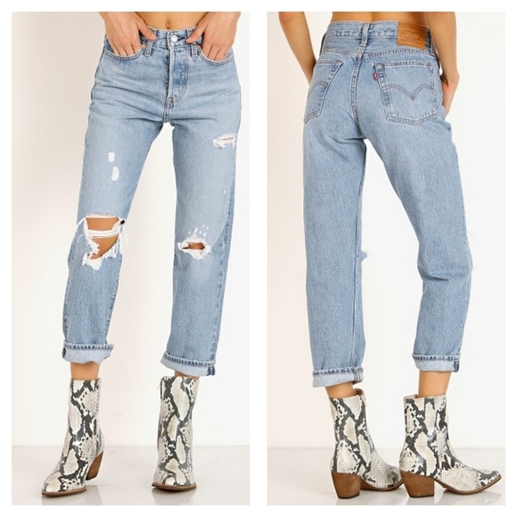 Levi's Wedgie Straight Jeans Authentically Yours Size 28 - Picture 4 of 6